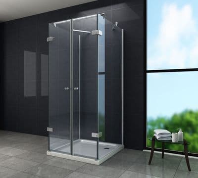 Paroi de douche en U Avila porte battante