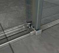 Paroi de douche en U VANA 100x80 98x78