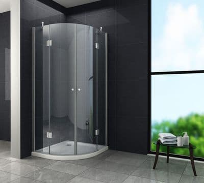 Paroi de douche quart de cercle Angoli 90x90
