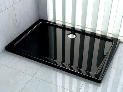 Receveur de douche rectangulaire BARA noir
