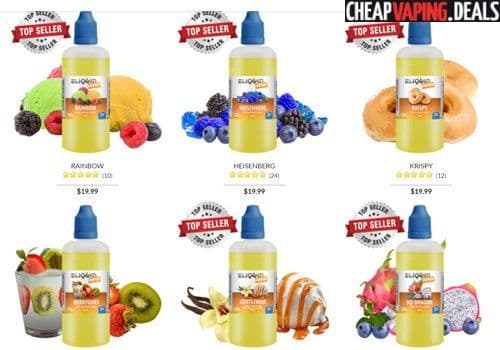 500ML E-Liquid in 50 Flavours