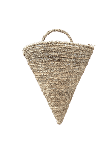 Ambassador Anbrwb Semi Conical Rope Wall Basket - 10"