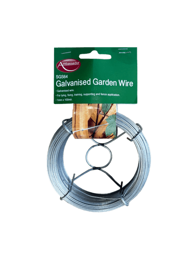 Ambassador Galvanised Garden Wire - 100m x 1mm
