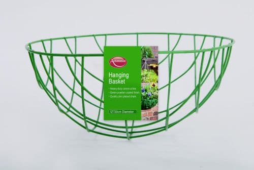 Ambassador Hanging Basket - 40cm/16" Green