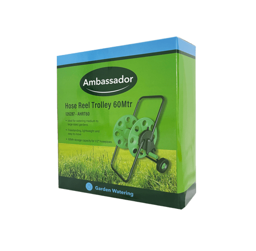 Ambassador Hose Reel Trolley - 60m