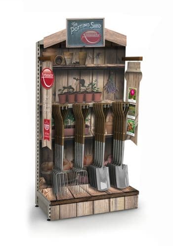 Ambassador Potting Shed Add On Stand And POS