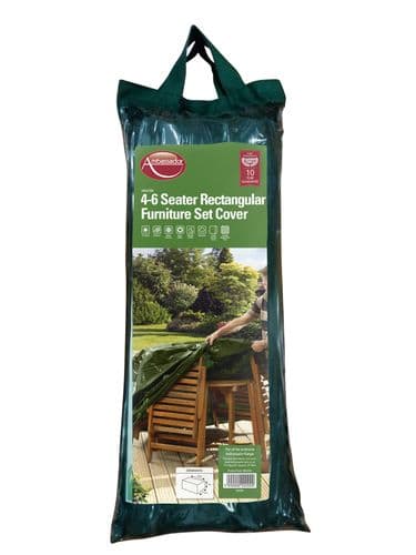 Ambassador Rectangular Furniture Set Cover - 4-6 Seater 170cm x 71cm x 94cm