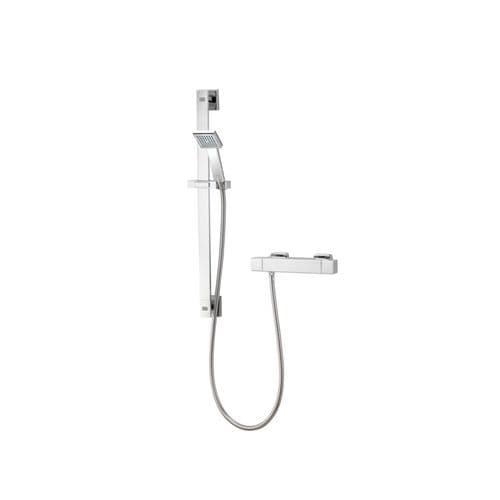 Aqualisa Square Valve Mixer Shower - Chrome
