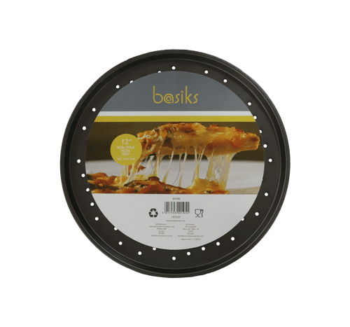 Basiks Non Stick Pizza Tray - 12"
