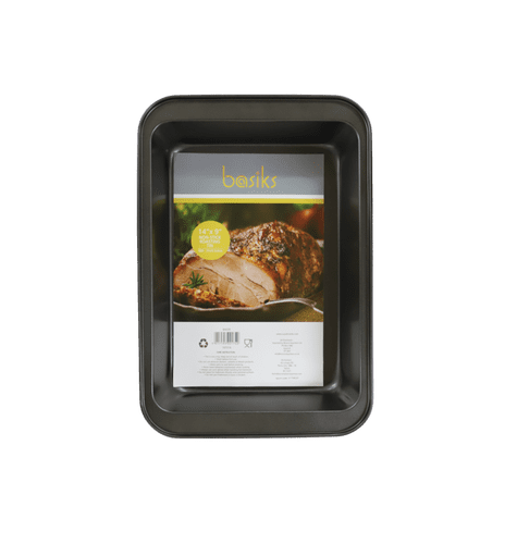 Basiks Non Stick Roasting Tin - 14 x 9"