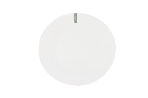 Basiks White Porcelain Dinner Plate - 10.5"