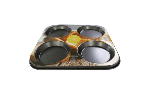 Basiks Yorkshire Pudding Tray - 4 Cup