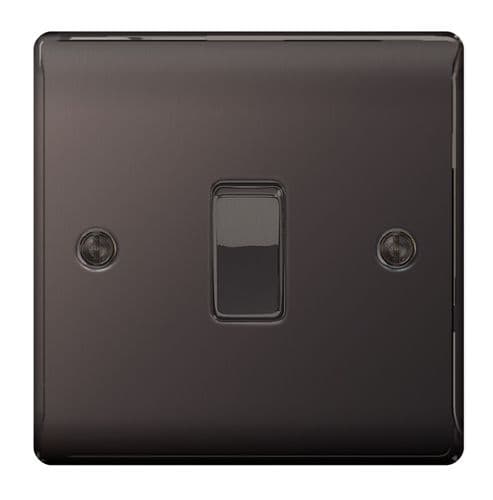 BG Nexus Metal 10ax Plate - Black Nickel