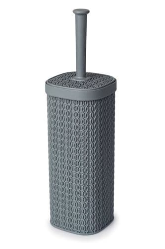 Blue Canyon Lace Design Toilet Brush - Grey