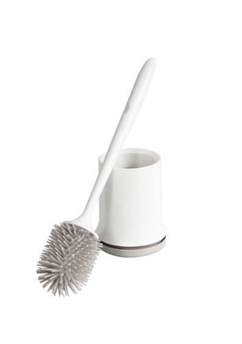 Blue Canyon Plastic Toilet Brush - White/Grey