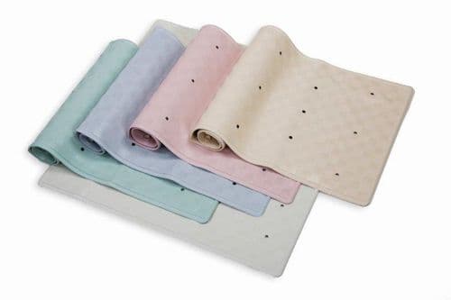 Blue Canyon Rubber Bath Mat 34x74 - White