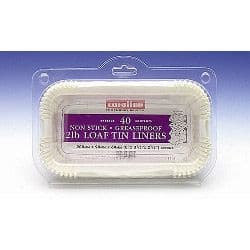 Caroline Loaf Tin Liners (24) - 2lb