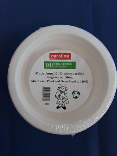 Castleview Extra Strong Bowls Pack 10 - 12oz