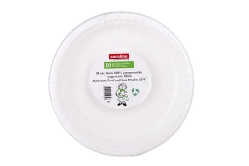 Castleview Extra Strong Plates Pack 10 - 9"/23cm