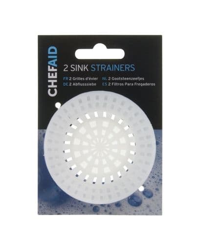 Chef Aid Plastic Sink Strainers - Set 2