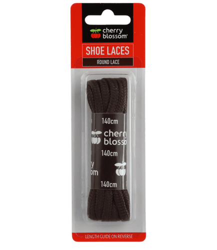 Cherry Blossom Round Lace Brown - 140cm