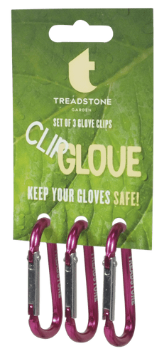 Clipglove Set Of 3 Gloves Clip - Pink