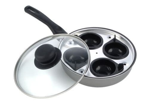 CookClassic 4 Cup Egg Poacher Non Stick - 20cm
