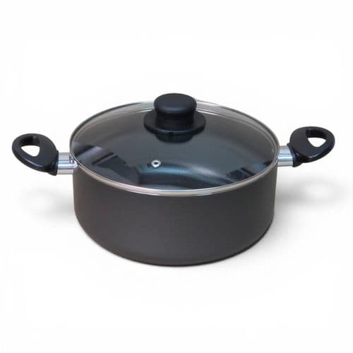 CookSupreme Non Stick Casserole Pot & Lid - 24cm