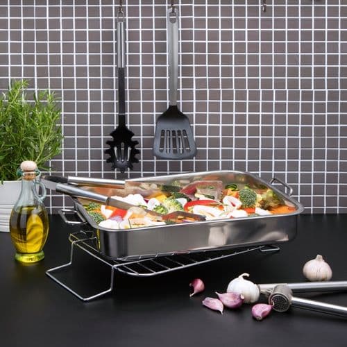 CookSupreme Stainless Steel Collection Roasting Tray - 40 x 30cm