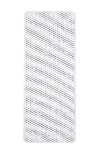 Croydex Teviot Large White Mat - 90 x 35cm