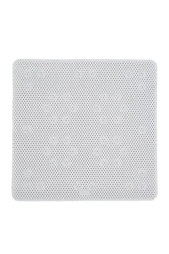 Croydex Teviot White Shower Mat - 55 x 55cm