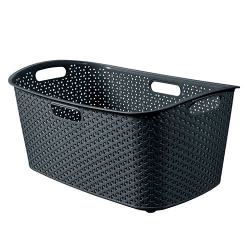 Curver My Style Laundry Basket - Anthracite