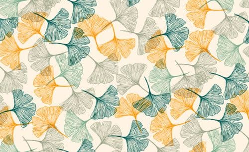 d-c-fix® Food Safe Tablecloth - Ginko Petrol - 20m Roll x 140cm