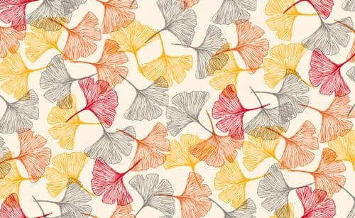 d-c-fix® Food Safe Tablecloth - Ginko Red - 20m Roll x 140cm