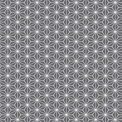 d-c-fix® Food Safe Tablecloth - Grey Star - 20m Roll x 140cm