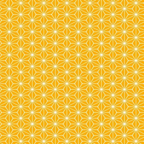 d-c-fix® Food Safe Tablecloth - Yellow Star - 20m Roll x 140cm