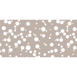 d-c-fix® Manhattan Tablecloth - Creme Bubbles - 20m Roll x 140cm