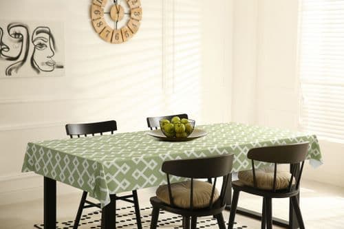 d-c-fix® Manhattan Tablecloth - Dakota Mint - 20m Roll x 140cm