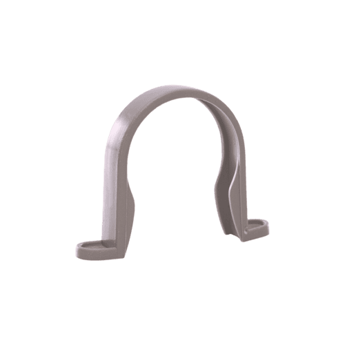 Davant Pipe Clip Grey Pack 10 - 32mm