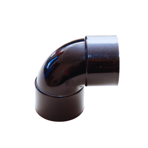Davant Solvent Weld Knuckle 90° Bend Black - 40mm
