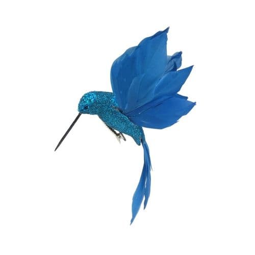 Davies Products Feather Hummingbird - 19cm Kingfisher