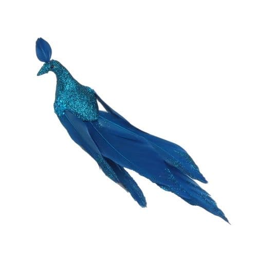 Davies Products Feather Peacock - 19cm Kingfisher