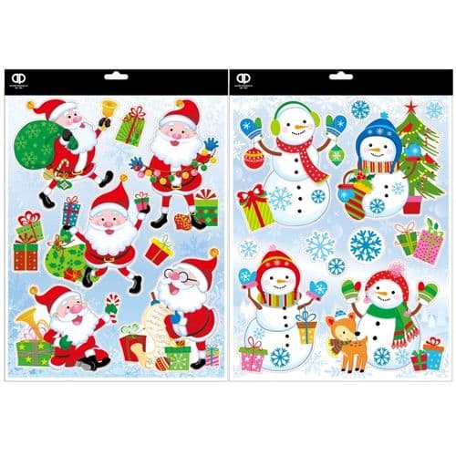 Davies Products Frosty Cute Window Sticker - Assorted