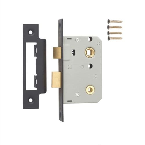 Era Bathroom Locks 64mm - Finish: Chrome Effect