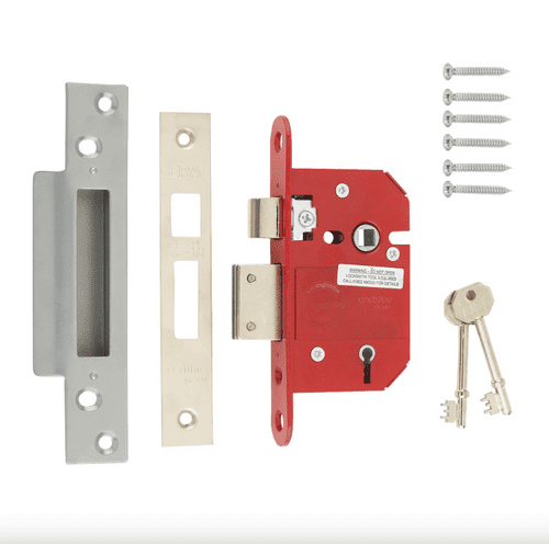 Era Fortress Mortice Sashlock - Brass 76mm