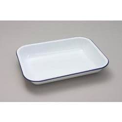 Falcon Enamel Bakepan - Traditional White - 34cm x 28cm x 5cm