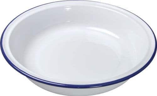 Falcon Round Pie Dish - Traditional White - 26cm