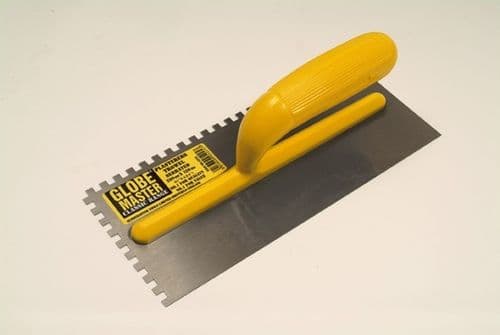 Globemaster Serrated Surface Trowel - 280mmx120mm (11"x4.3/4")