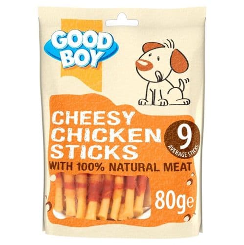 Good Boy Cheesy Chicken Sticks