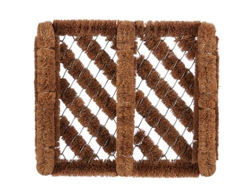 Groundsman Boot Scraper Mat - Length 36cm x Width 33cm.